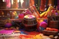 Showcase the cultural richness of Holi by