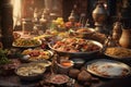 Showcase the moments of Islamic feasts and Royalty Free Stock Photo