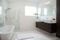 Interior of modern stylish bathroom