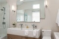 Interior of modern stylish bathroom