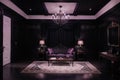 Showcasing Interior Design in Style Gothic Glory