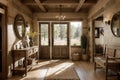 Showcasing Interior Design in Style Rustic Retreat