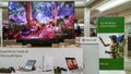 Showcasing of Microsoft family entertainment and educational electronics