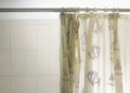 Shower curtain Royalty Free Stock Photo