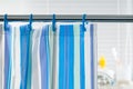 Shower curtain Royalty Free Stock Photo