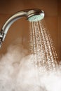 Shower with flowing water Royalty Free Stock Photo