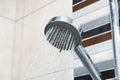 Shower head. Shower room. Plumbing close up