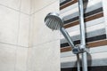 Shower head. Shower room. Plumbing close up Royalty Free Stock Photo
