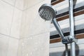 Shower head. Shower room. Plumbing close up Royalty Free Stock Photo