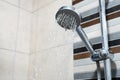 Shower head. Shower room. Plumbing close up Royalty Free Stock Photo