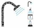 Shower Mosaic Icon of Joggly Items