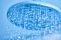 Shower water flowing Royalty Free Stock Photo