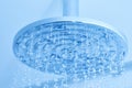 Shower water flowing Royalty Free Stock Photo