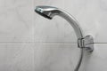 Shower water flowing Royalty Free Stock Photo