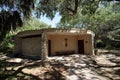 Showers and laundry facilities in Fort De Soto Park, Florida.