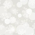 Showflakes Pattern. Winter Christmas Texture