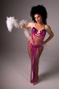 Showgirl Drag queen. Royalty Free Stock Photo
