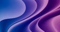 Abstract Background with Flowing Purple and Blue Curves and Subtle Shadows (1184 Royalty Free Stock Photo