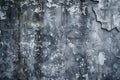 Showing abstract grunge texture of old concrete wall background, dark grey Royalty Free Stock Photo