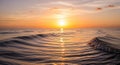Ocean Waves Gently Rolling Towards the Viewer at Sunset (299) sell Royalty Free Stock Photo