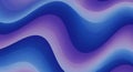 Serene Blue and Purple Gradient Waves Flowing Smoothly in a Soft Abstract Pattern (447 Royalty Free Stock Photo