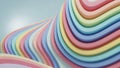 Soft Pastel Colored Waves of Smooth Forming an Abstract Curved Shape 985. 155419 Royalty Free Stock Photo
