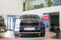 Showroom and car KIA of dealership KIA-Zentr Kirov in Kirov city