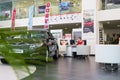 Showroom and car KIA of dealership KIA-Zentr Kirov in Kirov city