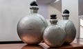 Showroom interior antique alumina perfume bottl