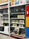 Showroom for safes to store important documents and securities