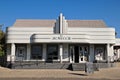 The Showroom Theatre (cinema) building in Prince Albert, South Africa.