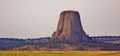 Devils Tower National Monument in Wyoming Royalty Free Stock Photo