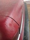 Frozen decklid LeBaron 1989