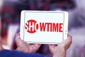 Showtime broadcasting company logo Royalty Free Stock Photo