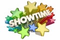 Showtime Event Stars Royalty Free Stock Photo