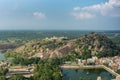 Sacred pond Kalyani at Shravanabelagola, Karnataka, India. Royalty Free Stock Photo