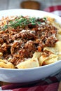 Shredded Beef Ragu with Noodles