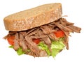 Shredded Beef Sandwich