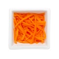 Shredded carrot