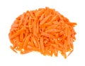 Shredded carrots