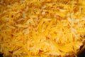 Shredded cheese Royalty Free Stock Photo