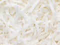 Shredded coconut flakes. Royalty Free Stock Photo