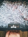 Shredded documents Royalty Free Stock Photo