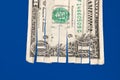 Shredded dollar bill Royalty Free Stock Photo