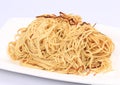 Shredded dried tofu noodles, chinese vegan food