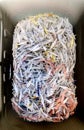 Shredded Office Documents