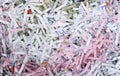 Shredded paper background Royalty Free Stock Photo