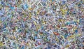 Shredded paper background Royalty Free Stock Photo