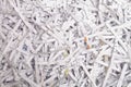 Shredded paper documents Royalty Free Stock Photo