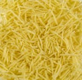 Shredded parmesan cheese